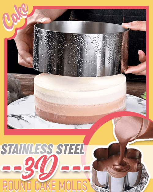 DIY 3D rund tårtformsuppsättning