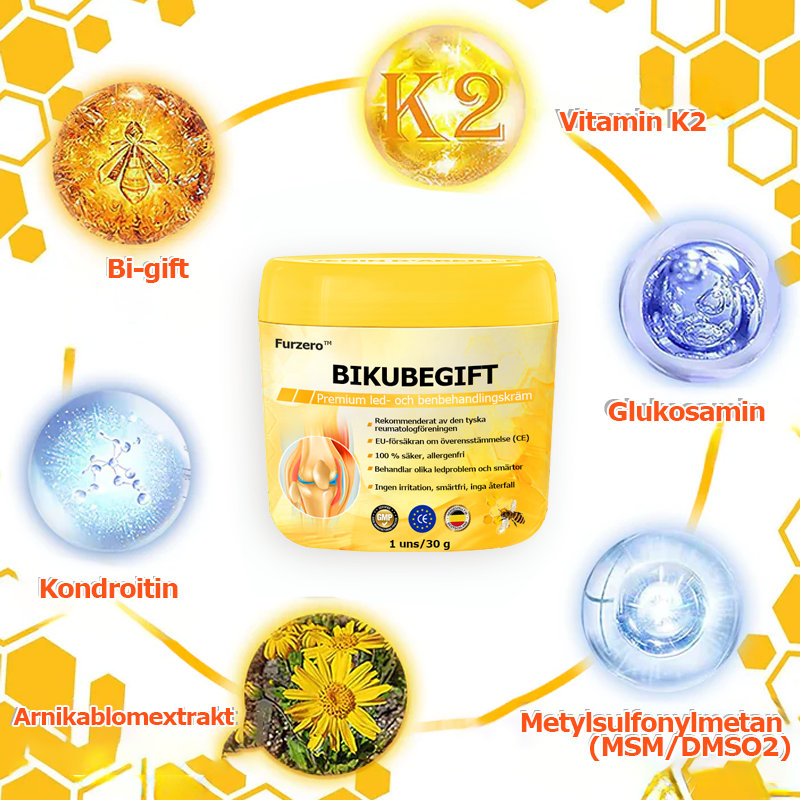 Furzero™ Bivax- och Ledkräm (✨ Speciellt mot ortopediska sjukdomar och ledsmerter ✨)