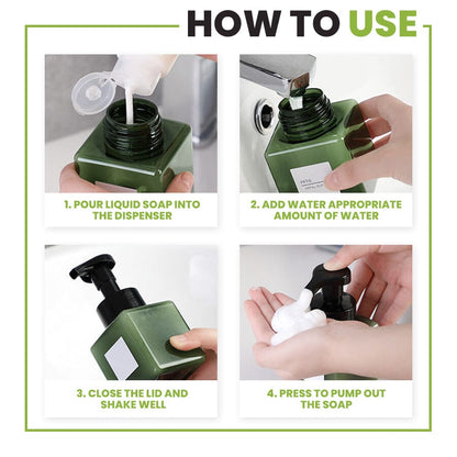 Skummande flaska Vätskedispenser